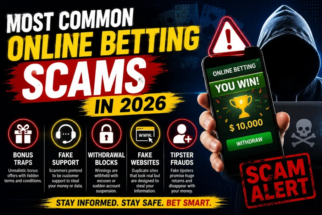 Most Common Online Betting Scams in 2026