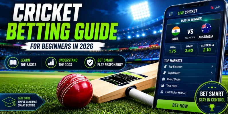Cricket Betting Guide for Beginners in 2026