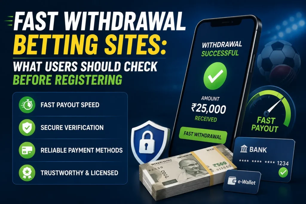 Fast Withdrawal Betting Sites