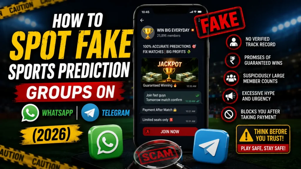 Fake Sports Prediction Groups