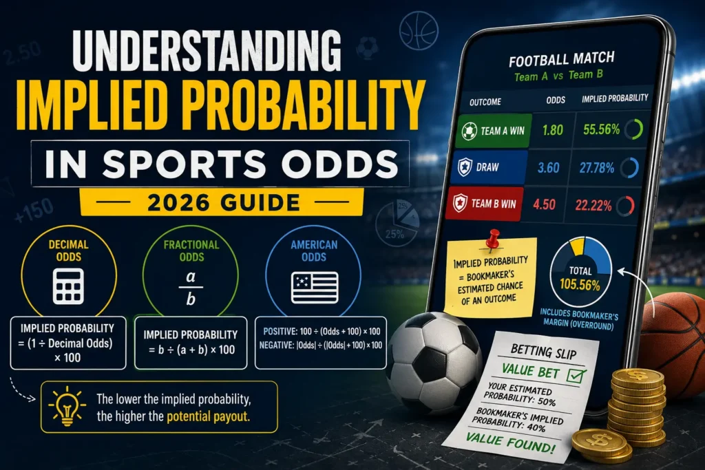 Understanding Implied Probability in Sports Odds