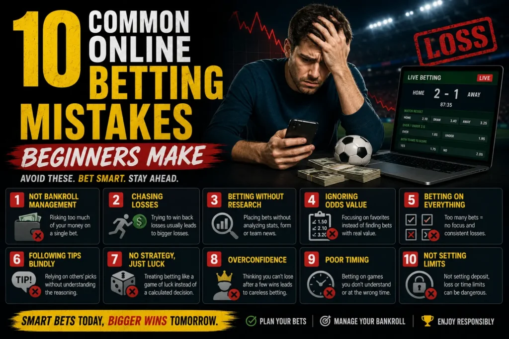 online betting mistakes