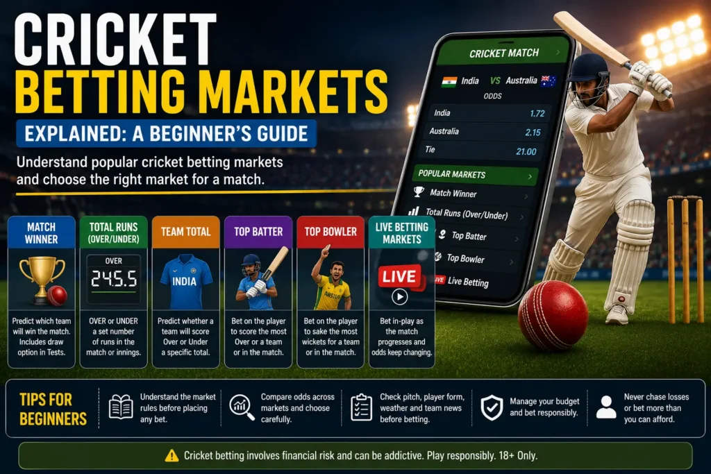 Cricket Betting Markets